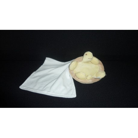 DOUDOU TORTUE AVEC MOUCHOIR NATURE ET DECOUVERTES