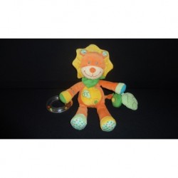 DOUDOU LION ACTIVITES D'EVEIL PELUCHE NICOTOY