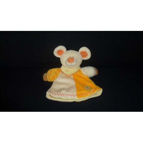 DOUDOU SOURIS MARIONNETTE LASCAR