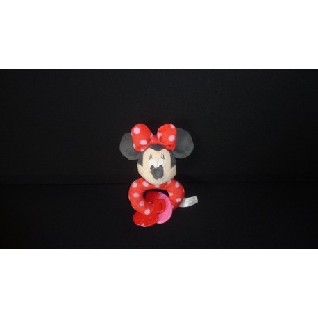 DOUDOU MINNIE LA SOURIS HOCHET DISNEY