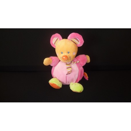 DOUDOU SOURIS PELUCHE MOTS D'ENFANTS