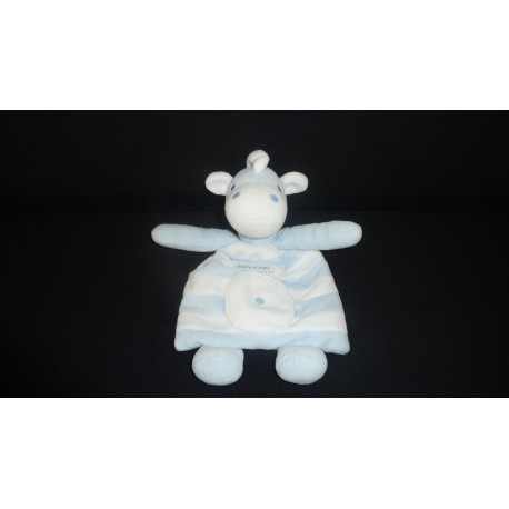 DOUDOU CHEVAL SEMI PLAT SUCRE D'ORGE