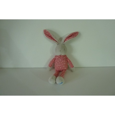 DOUDOU LAPIN PELUCHE KLORANE