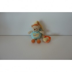 DOUDOU OURS PELUCHE ATTACHE TETINE BABY'NAT