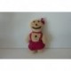 DOUDOU BONHOMME PAIN D'EPICE PELUCHE EURO SOUVENIRS