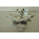 DOUDOU PANDA LOULOU COLLECTION LEA, LOULOU ET HIPPOLYTE NATTOU
