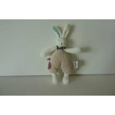 DOUDOU LAPIN SEMI PLAT MOULIN ROTY