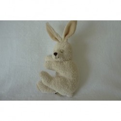 DOUDOU LAPIN DORMEUR PELUCHE LES PETITES MARIE