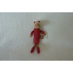 DOUDOU HIPPOPOTAME HOCHET COLLECTION LES LOUPIOTS DU MOULIN MOULIN ROTY