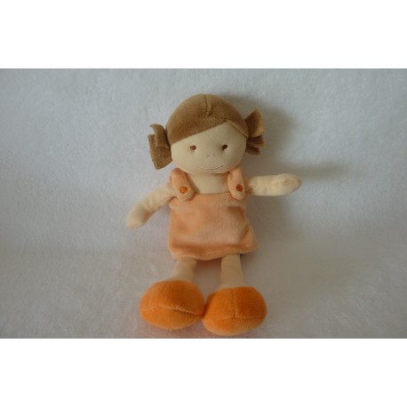 DOUDOU POUPEE LES P'TITES CHIPIES PELUCHE BABY'NAT