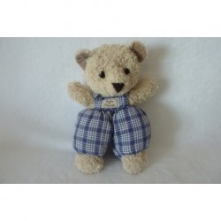 DOUDOU OURS PELUCHE TARTINE ET CHOCOLAT