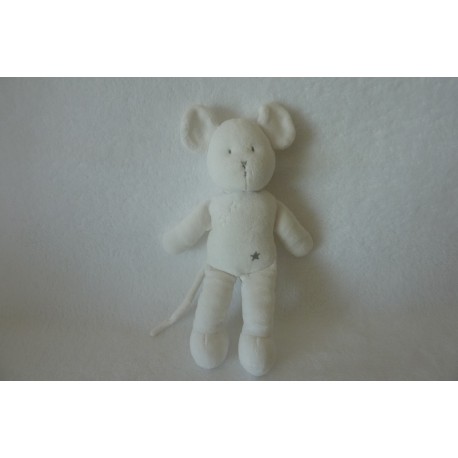 DOUDOU SOURIS PELUCHE PETIT BATEAU