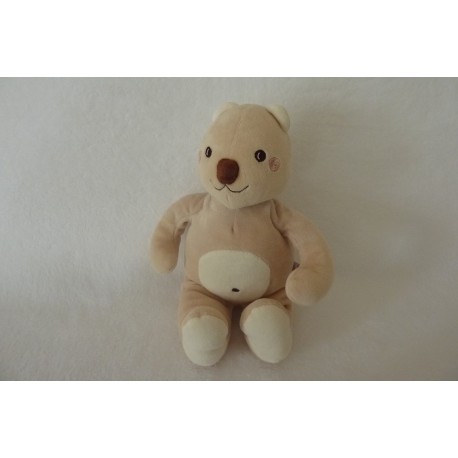 DOUDOU OURS PELUCHE SUCRE D'ORGE