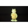 DOUDOU PELUCHE GRENOUILLE CARREBLANC