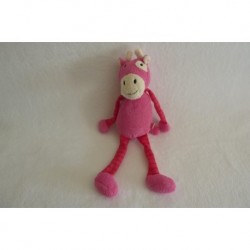 DOUDOU VACHE PELUCHE DPAM