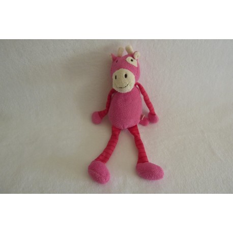 DOUDOU VACHE PELUCHE DPAM