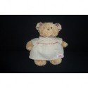 DOUDOU OURS PELUCHE TARTINE ET CHOCOLAT