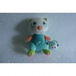 DOUDOU RATON LAVEUR MUSICAL SUCRE D'ORGE