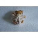 DOUDOU OURS MINI PELUCHE PLUME PATAPOUF KALOO