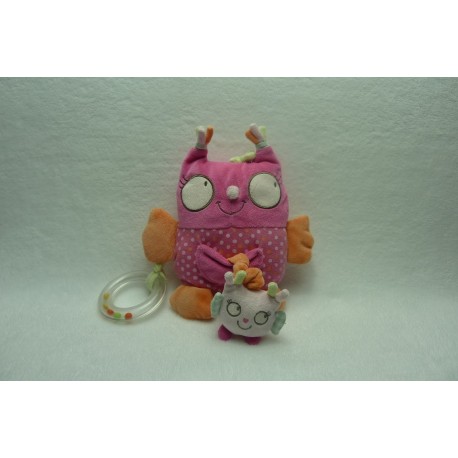 DOUDOU HIBOU PELUCHE TEX BABY