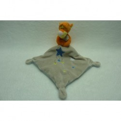 DOUDOU TIGRE TIGROU PELUCHE AVEC MOUCHOIR DISNEY