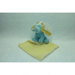 DOUDOU ELEPHANT PELUCHE AVEC MOUCHOIR KIMBALOO