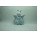 DOUDOU LAPIN PELUCHE CALIN ET BISOU