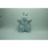DOUDOU LAPIN PELUCHE CALIN ET BISOU