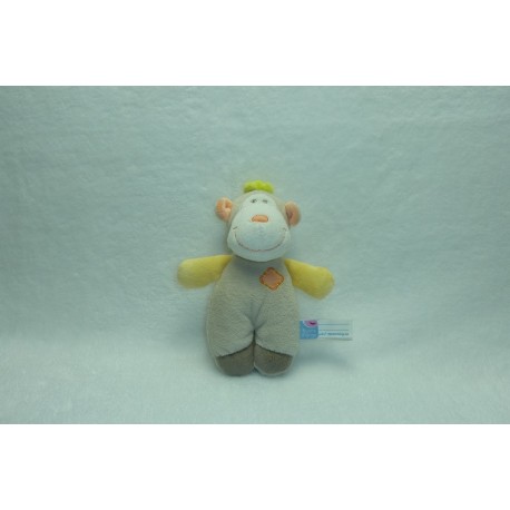 DOUDOU SINGE PELUCHE SUCRE D'ORGE