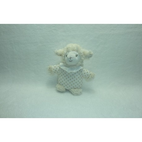 DOUDOU MOUTON PELUCHE AVENE