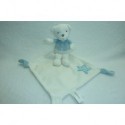 DOUDOU OURS PELUCHE AVEC MOUCHOIR PREMAMAN