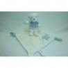 DOUDOU OURS PELUCHE AVEC MOUCHOIR PREMAMAN
