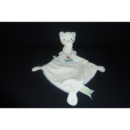 DOUDOU OURS AVEC MOUCHOIR PREMAMAN