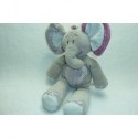 DOUDOU ELEPHANT PELUCHE KALI, NINA, KENZA NOUKIE'S
