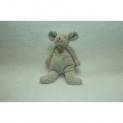 DOUDOU SOURIS PELUCHE COLLECTION NATURE BABY'NAT