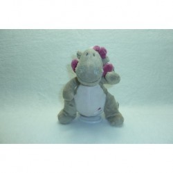 DOUDOU DRAGON VICTORIA ET LUCIE MUSICAL 19 CM NOUKIE'S