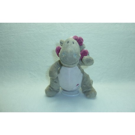 DOUDOU DRAGON VICTORIA ET LUCIE MUSICAL 19 CM NOUKIE'S