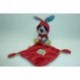 DOUDOU SOURIS MICKEY PELUCHE AVEC MOUCHOIR DEGUISE EN LAPIN DISNEY