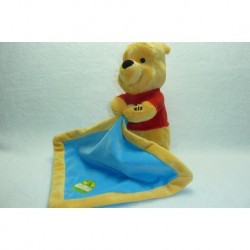 DOUDOU OURS PELUCHE DE 30 CM ENVIRON AVEC MOUCHOIR DISNEY