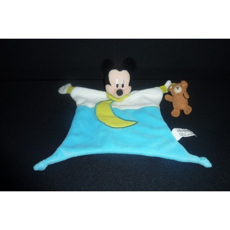 DOUDOU MICKEY AVEC PETIT OURS DISNEYLAND PARIS