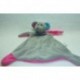 DOUDOU SOURIS GRIS ET ROSE TOI TOYS
