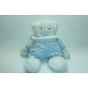 DOUDOU OURS PELUCHE VINTAGE DE COLLECTION BOULGOM
