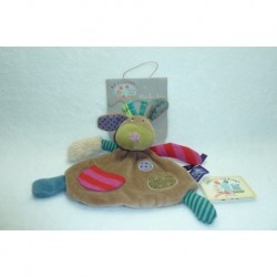 DOUDOU CHIEN PLAT LES JOLIS PAS BEAUX NEUF MOULIN ROTY