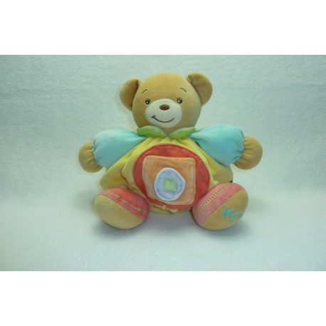 DOUDOU OURS PELUCHE POP 1 2 3 26 CM KALOO