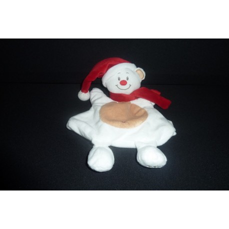 DOUDOU BONHOMME DE NEIGE MARIONNETTE BELLODOUX
