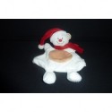 DOUDOU BONHOMME DE NEIGE MARIONNETTE BELLODOUX