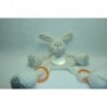 DOUDOU LAPIN ACTIVITES D'EVEIL DOMIVA
