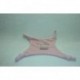 DOUDOU CARRE PLAT MON BEBE DOUCEUR ROSE GEMO
