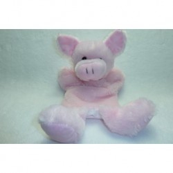 DOUDOU COCHON MARIONNETTE TOI TOYS