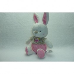 DOUDOU LAPIN PELUCHE MOTS D'ENFANTS